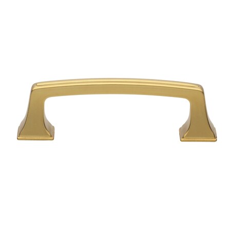 Gliderite Hardware 3 in. Center to Center Classic Base Pull Cabinet Hardware Handle - 87380-BG, 25PK 87380-BG-25